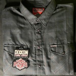 Men’s Dixxon Flannel - The Phantom (Black Flys) 4X